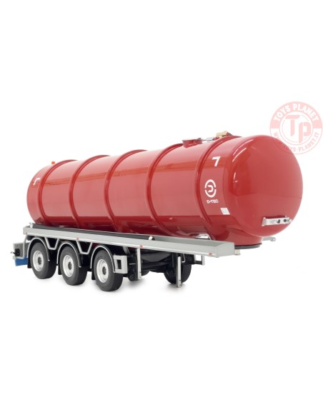 Rimorchio cisterna per liquami D-Tec ROSSO 1:32 MARGE MODELS 2326-01 MARGE MODELS