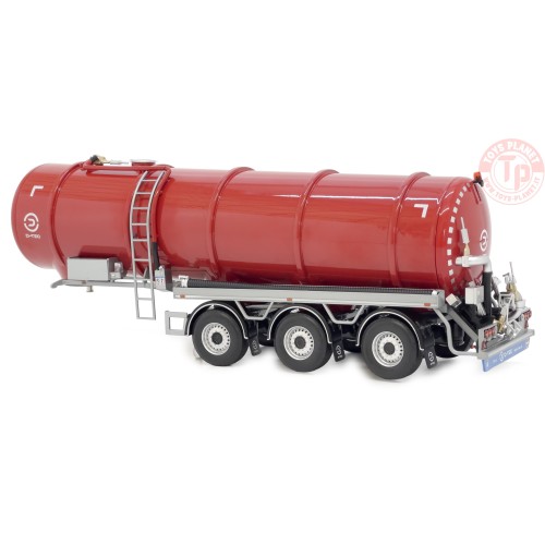 Rimorchio cisterna per liquami D-Tec ROSSO 1:32 MARGE MODELS 2326-01 MARGE MODELS