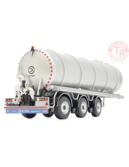 RIMORCHIO CISTERNA PER LIQUAMI D-TEC GRIGIO 1:32 MARGE MODELS 2326-03 Camion e Pianali 1:32 RIMORCHIO CISTERNA PER LIQUAMI D-TEC GRIGIO 1:32 MARGE MODELS 2326-03 Camion e Pianali 1:32