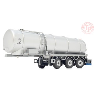 RIMORCHIO CISTERNA PER LIQUAMI D-TEC GRIGIO 1:32 MARGE MODELS 2326-03 Camion e Pianali 1:32