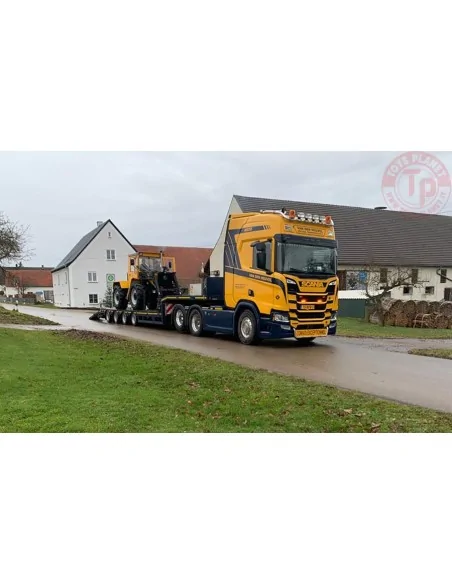 SCANIA R HIGHLINE CR20H 6X2 TAG AXLE SEMI LOW LOADER - 4 AXLE VAN DEN HEUVEL SPECIAALTRANSPORTEN B.V. WSI 01-4207 WSI MODELS SCANIA R HIGHLINE CR20H 6X2 TAG AXLE SEMI LOW LOADER - 4 AXLE VAN DEN HEUVEL SPECIAALTRANSPORTEN B.V. WSI 01-4207 WSI MODELS