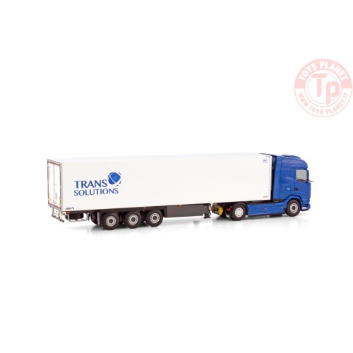DAF XG 4X2 REEFER TRAILER - 3 AXLE TRANS SOLUTIONS WSI 01-4257 WSI MODELS