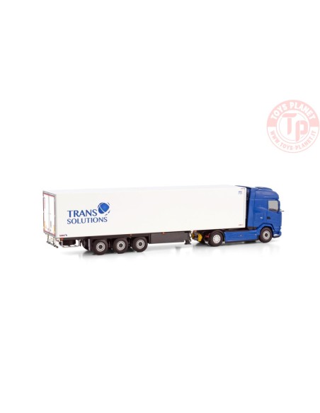 DAF XG 4X2 REEFER TRAILER - 3 AXLE TRANS SOLUTIONS WSI 01-4257 WSI MODELS DAF XG 4X2 REEFER TRAILER - 3 AXLE TRANS SOLUTIONS WSI 01-4257 WSI MODELS