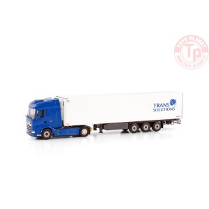 DAF XG 4X2 REEFER TRAILER - 3 AXLE TRANS SOLUTIONS WSI 01-4257 WSI MODELS