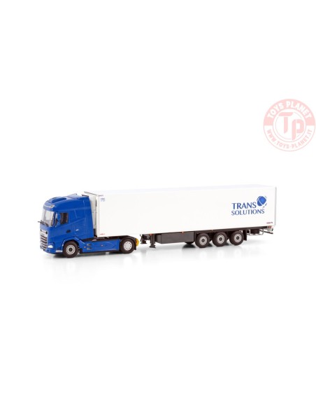 DAF XG 4X2 REEFER TRAILER - 3 AXLE TRANS SOLUTIONS WSI 01-4257 WSI MODELS