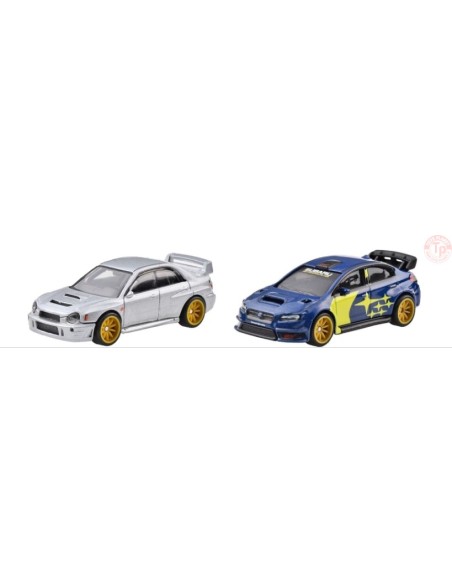 SUBARU IMPREZA WRX-'16 SUBARU WRX STI 1/64 HOT WHEELS HKF60 HOT WHEELS