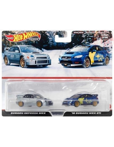 SUBARU IMPREZA WRX-'16 SUBARU WRX STI 1/64 HOT WHEELS HKF60 HOT WHEELS