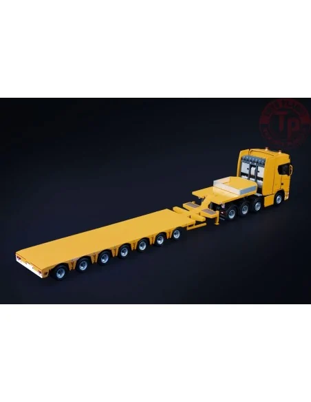 SCANIA S SERIES HIGH ROOF 8X4 WITH NOOTEBOOM MCOS 7-AXLE SEMI LOW LOADER YELLOW SERIES IMC MODELS 33-0204 IMC MODELS SCANIA S SERIES HIGH ROOF 8X4 WITH NOOTEBOOM MCOS 7-AXLE SEMI LOW LOADER YELLOW SERIES IMC MODELS 33-0204 IMC MODELS