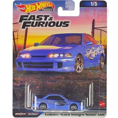 CUSTOM ACURA INTEGRA SEDAN GSR 1/64 HOT WHEELS HKD27 HOT WHEELS