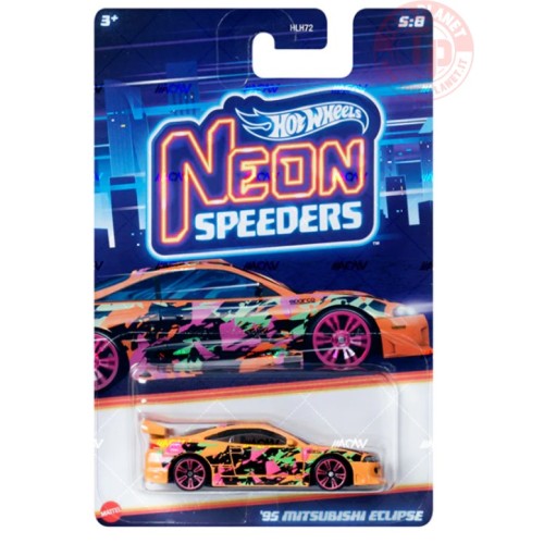 '95 MITSUBISHI ECLIPSE 1/64 HOT WHEELS HRW71 HOT WHEELS
