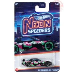 '95 MAZDA RX-7 DRIFT 1/64 HOT WHEELS HRW70 HOT WHEELS