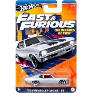 '70 CHEVROLET NOVA SS 1/64 HOT WHEELS HRW42 HOT WHEELS