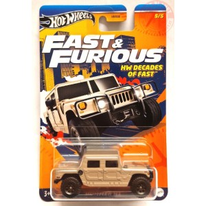 HUMMER H1 1/64 HOT WHEELS HRW45 HOT WHEELS