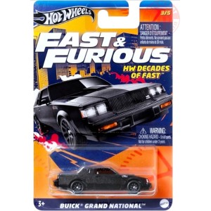 BUICK GRAND NATIONAL 1/64 HOT WHEELS HRW43 HOT WHEELS