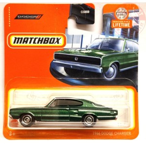 1966 DODGE CHARGER 1/64 MATCHBOX HVN82 MATCHBOX