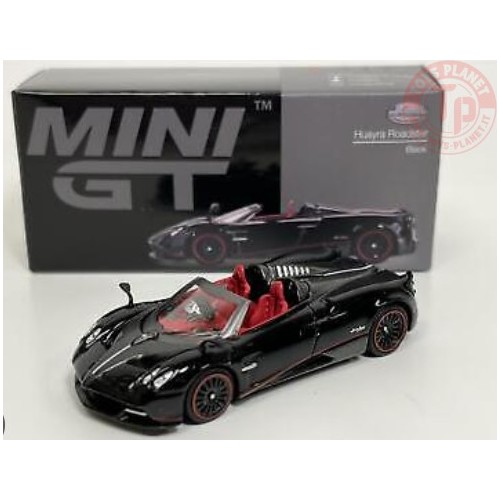 PAGANI HUAYRA ROADSTER-BLACK RHD 1/64 MGT00417-R MINI GT