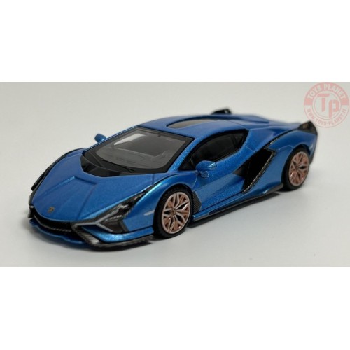 LAMBORGHINI SIAN FKP 37-BLU AEGIR LHD 1/64 MGT00573-L MINI GT