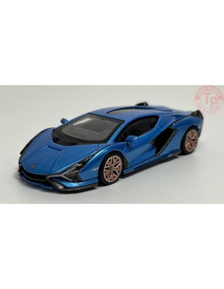 LAMBORGHINI SIAN FKP 37-BLU AEGIR LHD 1/64 MGT00573-L MINI GT