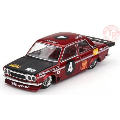 DATSUN 510 PRO STREET JPN V1-RED 1/64 KHMG087 Mini Gt