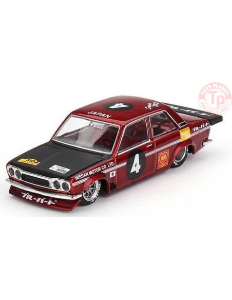 DATSUN 510 PRO STREET JPN V1-RED 1/64 KHMG087 Mini Gt