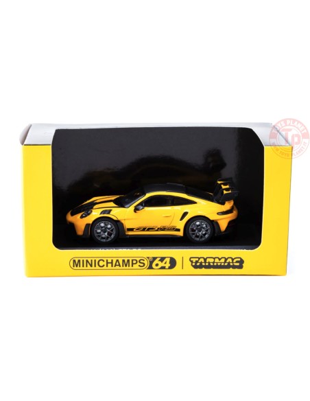 PORSCHE 911 (992) GT3 RS-SIGNAL YELLOW 1/64 643062105 MINICHAMPS 1:64