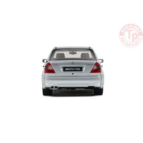 MERCEDES-BENZ C36 AMG W202 SILVER 1990 1:18 OT443 OTTOMOBILE