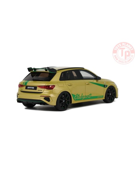 AUDI S3 MTM YELLOW 2022 1:18 GT891 GT SPIRIT AUDI S3 MTM YELLOW 2022 1:18 GT891 GT SPIRIT
