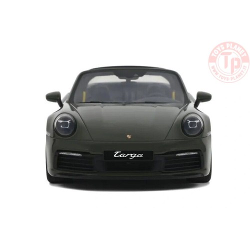 PORSCHE 992 TARGA 4S GREEN 2020 1:18 GT438 GT SPIRIT