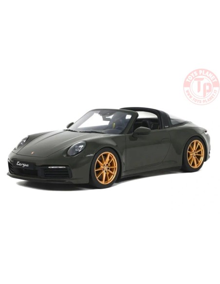 PORSCHE 992 TARGA 4S GREEN 2020 1:18 GT438 GT SPIRIT