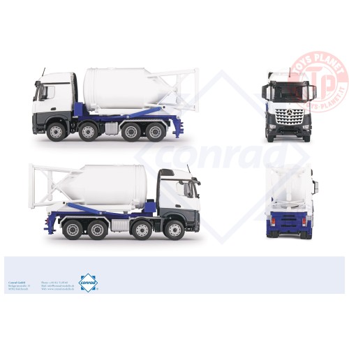 Mercedes Benz Arocs portasilos M-tec CONRAD 7896 CONRAD