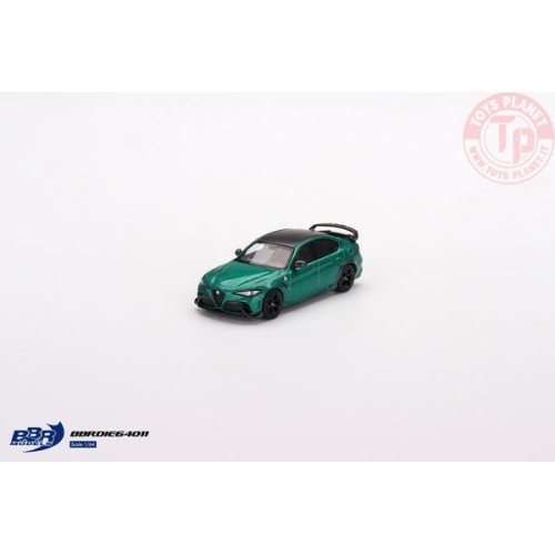 alfa romeo giulia gtam verde montreal 1/64 BBRDIE6411 BBR MODELS 1:64