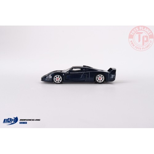 MASERATI MC12 STRADALE BLUE 2008 1:64 BBRDIE6416 BBR MODELS 1:64