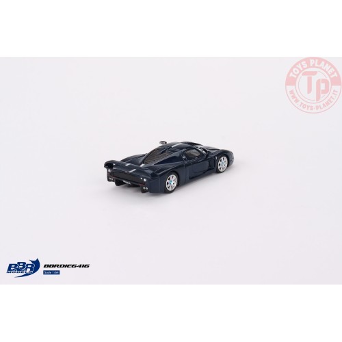 MASERATI MC12 STRADALE BLUE 2008 1:64 BBRDIE6416 BBR MODELS 1:64