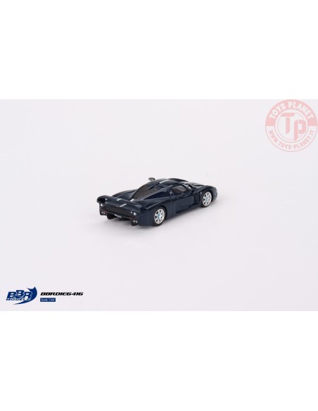 MASERATI MC12 STRADALE BLUE 2008 1:64 BBRDIE6416 BBR MODELS 1:64