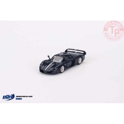 MASERATI MC12 STRADALE BLUE 2008 1:64 BBRDIE6416 BBR MODELS 1:64