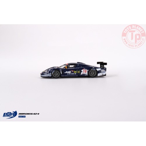 MASERATI MC12 COMPETIZIONE N15 JMB RACING 24HR OF SPA 2008 1:64 BBRDIE6424 BBR MODELS 1:64