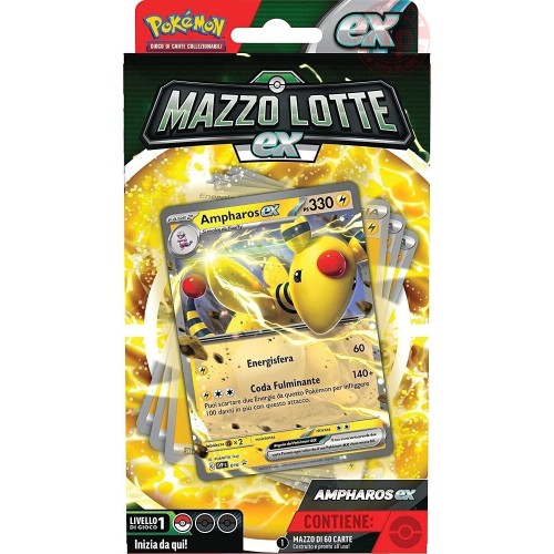 Mazzo Lotte EX Ampharos (IT) PK60287-AM POKEMON