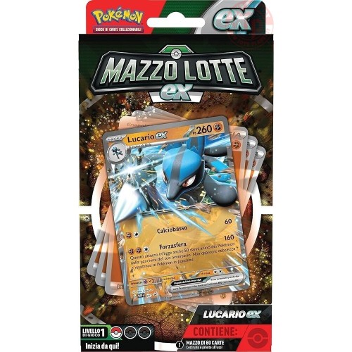 Mazzo Lotte EX Lucario (IT) PK60287-LU POKEMON
