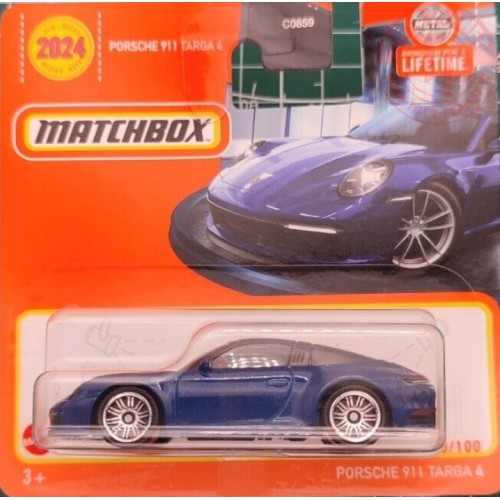 PORSCHE 911 TARGA 4 1/64 MATCHBOX HVN28 MATCHBOX