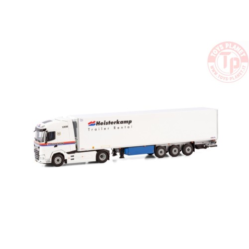 DAF XG 4X2 REEFER TRAILER - 3 AXLE HEISTERKAMP WSI 01-4231 WSI MODELS