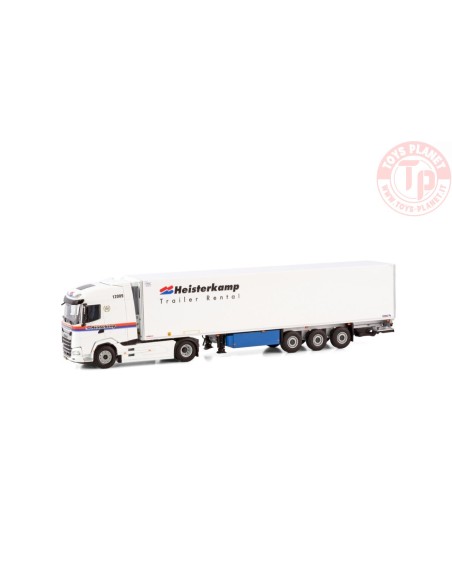 DAF XG 4X2 REEFER TRAILER - 3 AXLE HEISTERKAMP WSI 01-4231 WSI MODELS