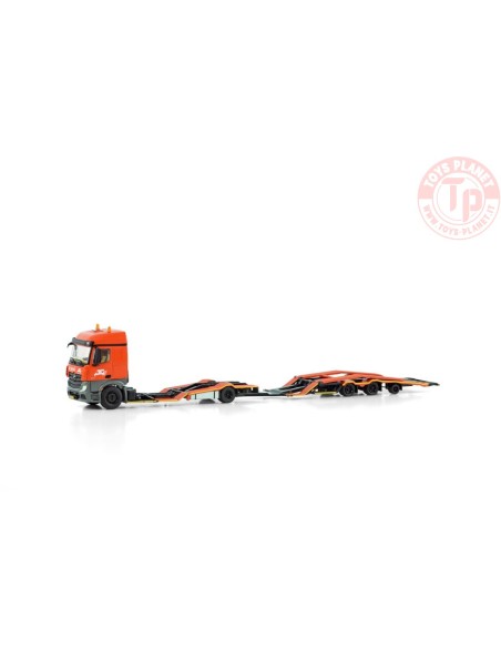 MERCEDES-BENZ ACTROS MP4 2.300MM STREAM SPACE 4X2 TRUCK TRANSPORTER COMBI DE ROOY WSI 01-4388 WSI MODELS