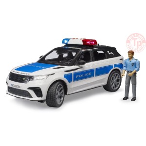 Range Rover Velar Auto della polizia con poliziotto BRUDER 02890 BRUDER