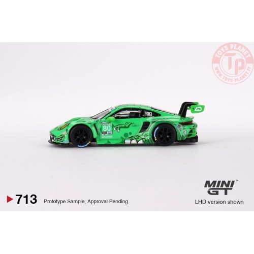 PORSCHE 913 (992) GT3 R N80 GTD AO RACING SEBRING 12 HRS 2023 1:64 MGT00713-L Mini Gt