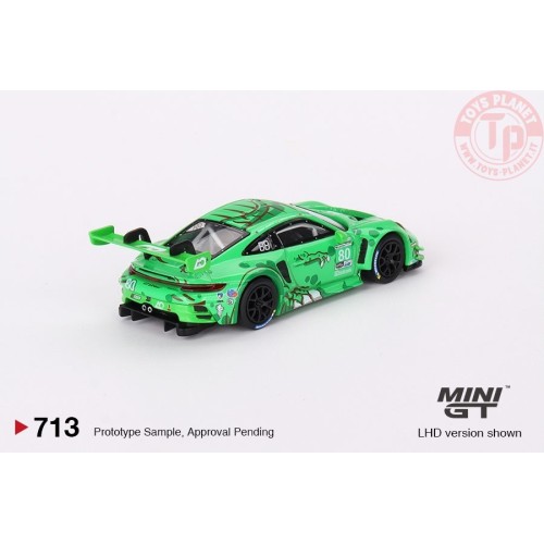 PORSCHE 913 (992) GT3 R N80 GTD AO RACING SEBRING 12 HRS 2023 1:64 MGT00713-L Mini Gt