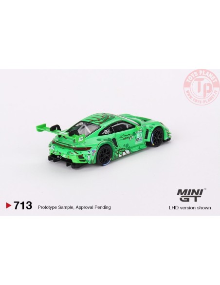 PORSCHE 913 (992) GT3 R N80 GTD AO RACING SEBRING 12 HRS 2023 1:64 MGT00713-L Mini Gt