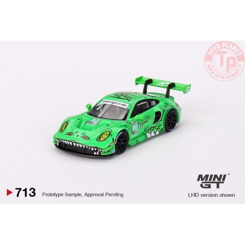 PORSCHE 913 (992) GT3 R N80 GTD AO RACING SEBRING 12 HRS 2023 1:64 MGT00713-L Mini Gt