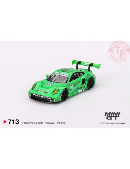 PORSCHE 913 (992) GT3 R N80 GTD AO RACING SEBRING 12 HRS 2023 1:64 MGT00713-L Mini Gt