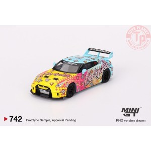 NISSAN GTR (35) LB-SILHOUETTE VER.1 2023 1:64 MGT00742-R MINI GT