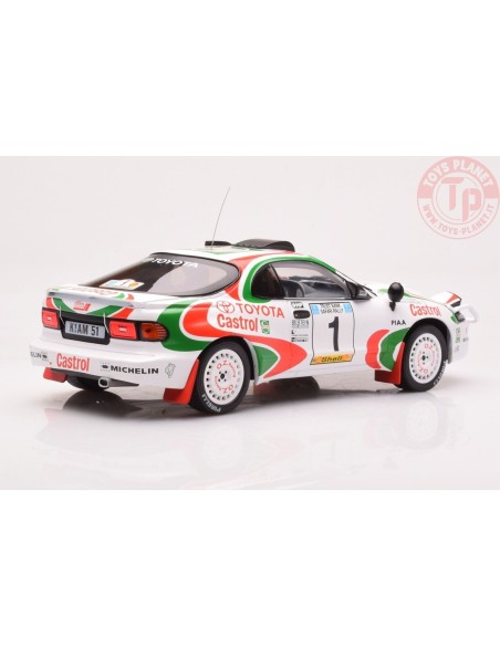 TOYOTA CELICA TURBO 4WD N.1 SAFARI RALLY 1993 KANKKUNEN/PIRONEN 1:18 IXO 18RMC150A IXO MODELS